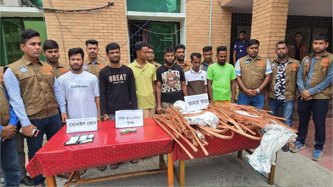 নাটোরে জুট মিলে ডাকাতি, গ্রেপ্তার ৬