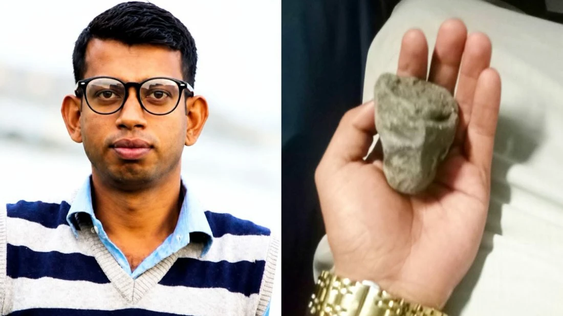 চলন্ত ট্রেনে দুর্বৃত্তের ছোড়া পাথরে চোখ হারালেন আইনজীবী