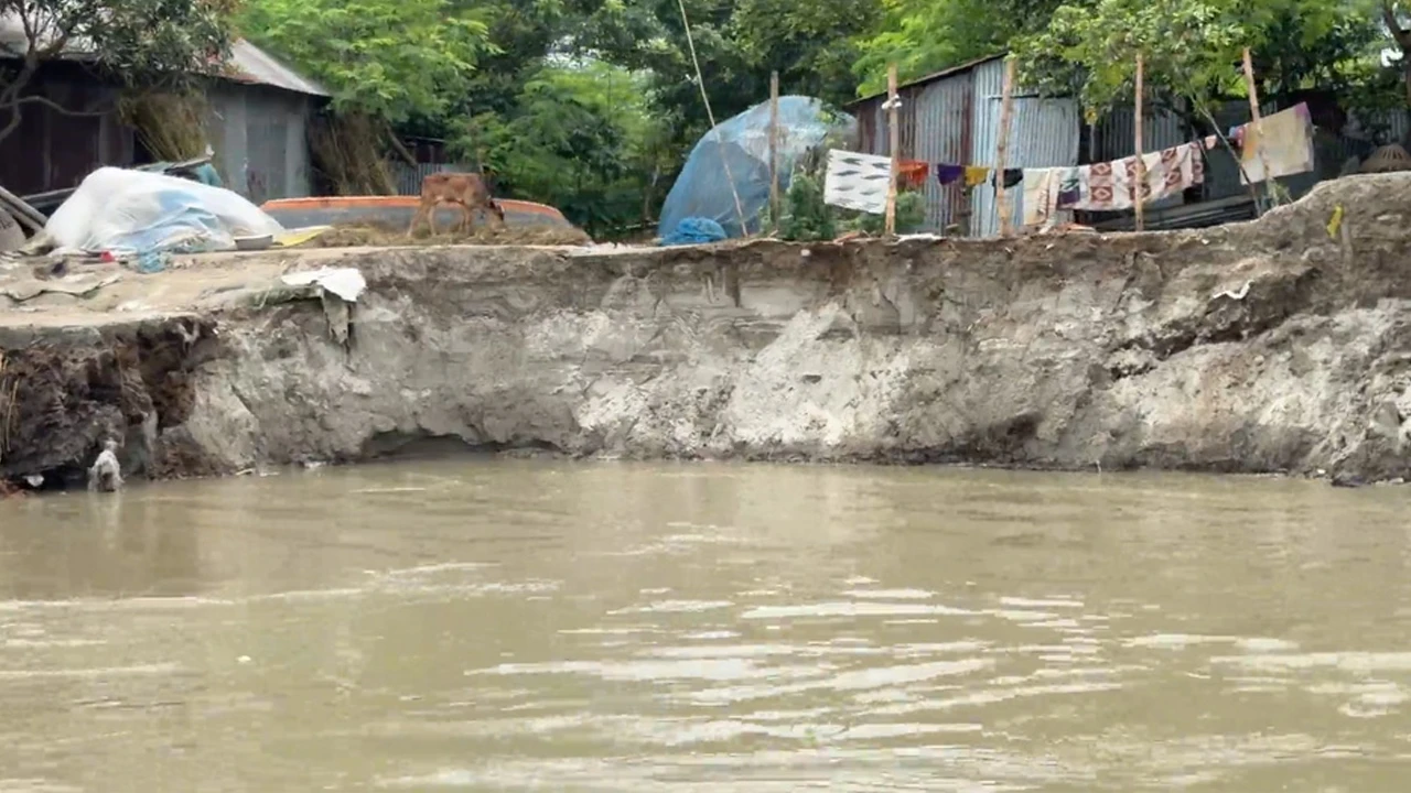 নদীভাঙনের কবলে যমুনাপাড়ের মানুষ