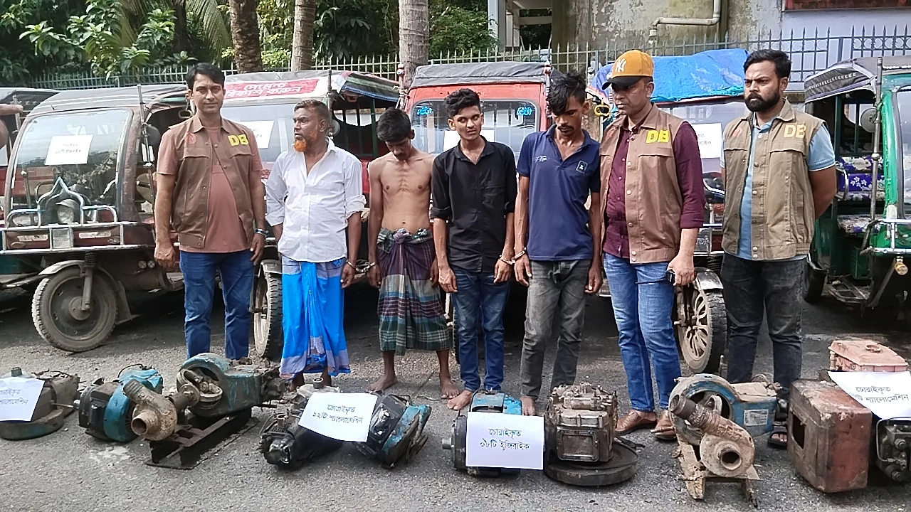 বাগেরহাটে চোরচক্রের ৪ সদস্য গ্রেপ্তার