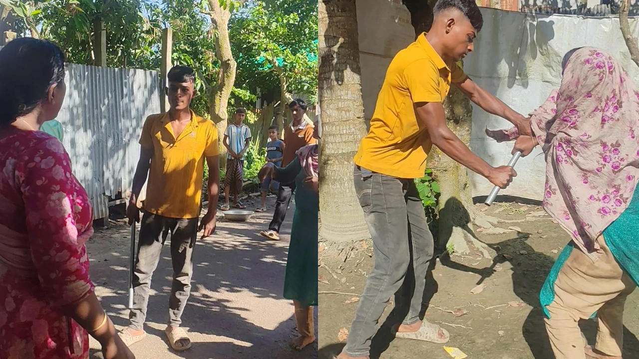 ইভটিজিংয়ের প্রতিবাদ করায় স্কুলছাত্রীর বাড়িতে হামলা