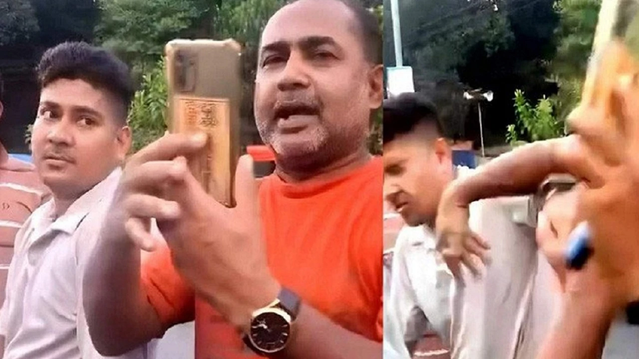 পুলিশ সদস্যকে থাপ্পড় দেওয়া সেই নয়ন গ্রেপ্তার