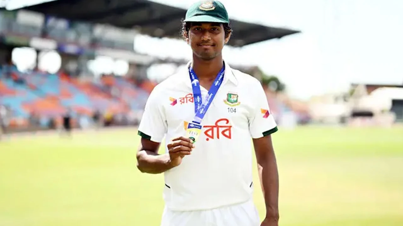 আইসিসির মাস সেরার দৌড়ে হাসান মাহমুদ