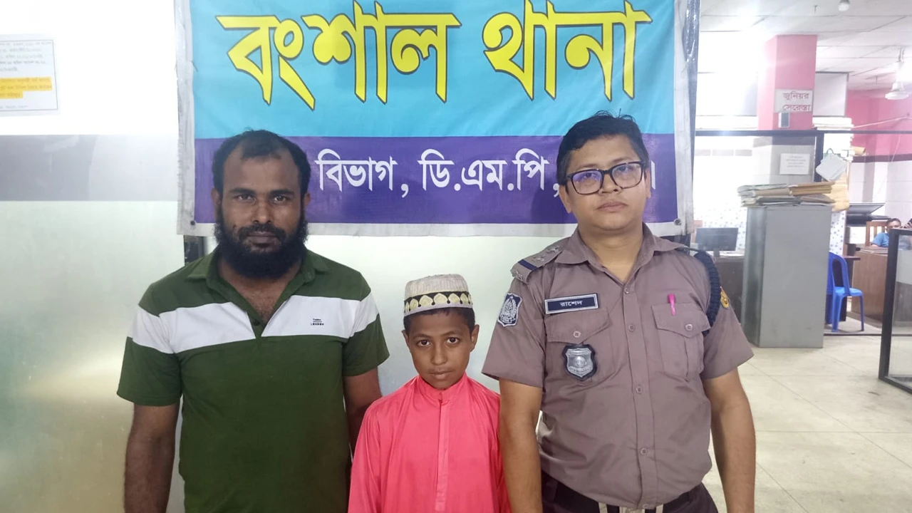 ‘অসহযোগিতার খবর ভিত্তিহীন’, শিশু জিসানকে উদ্ধারের তথ্য জানাল বংশাল থানা