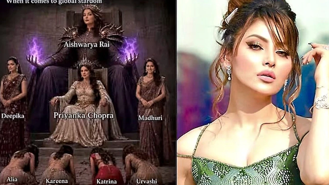 ঐশ্বর্যর সিংহাসন, নতজানু ঊর্বশী! ছবি ঘিরে বিতর্ক