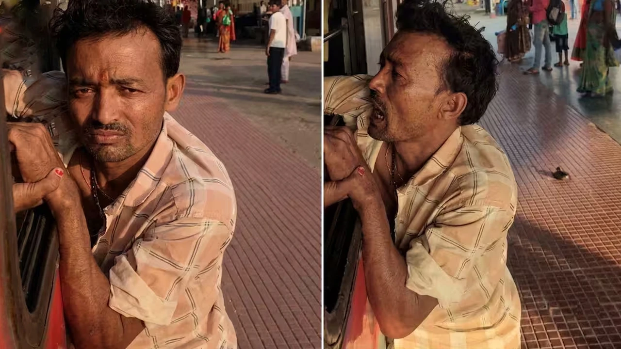 ফোন চুরি করতে গিয়ে চলন্ত ট্রেনের জানলায় ঝুলে রইল চোর