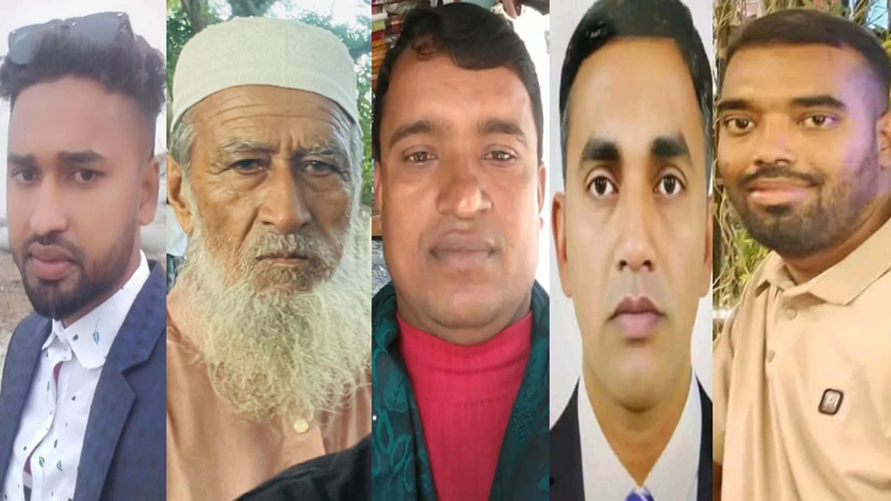নাটোরের পথে প্রাণ হারালেন শরীয়তপুরের ৫ ব্যবসায়ী