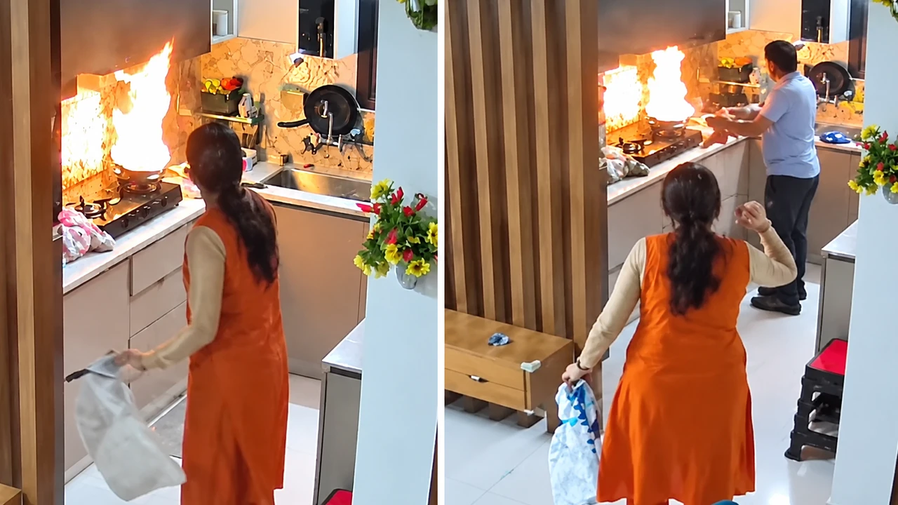 তরুণীর চিৎকার শুনে ঘরে ঢুকলেন ডেলিভারি কর্মী, রান্নাঘরে গিয়ে যা করলেন!