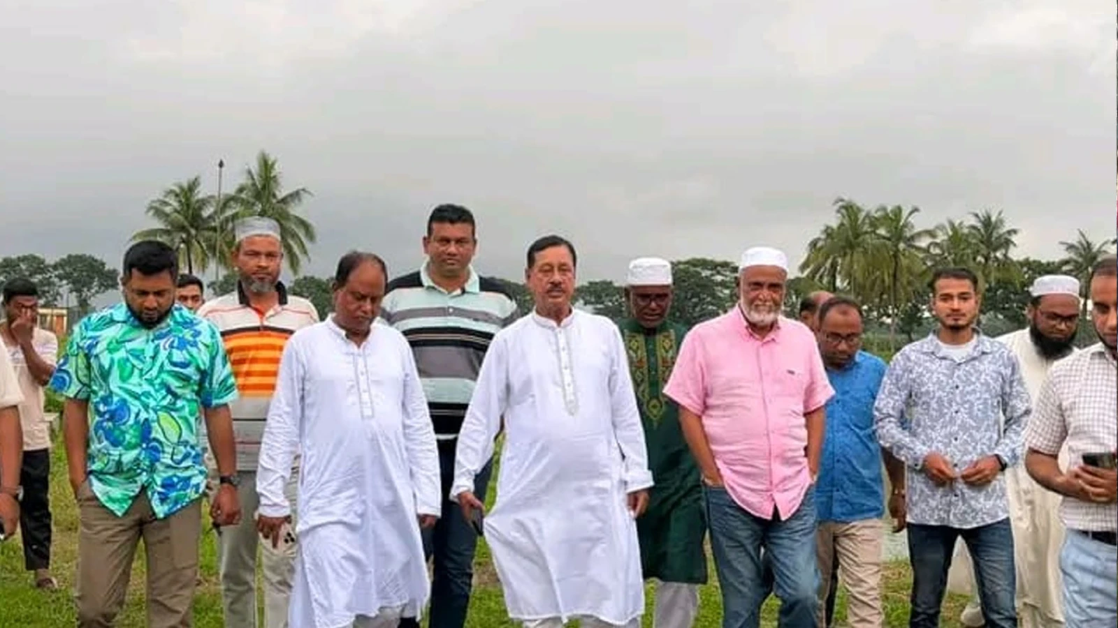কটিয়াদীয় প্রধানমন্ত্রী আগমন উপলক্ষ্যে, ভেন্যু পরিদর্শনে এমপি