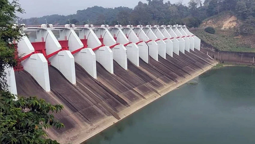 বন্ধ করা হলো কাপ্তাই বাঁধের ১৬ জলকপাট