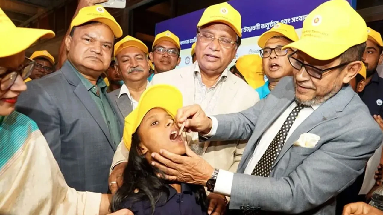 ওরাল কলেরা ভ্যাকসিনেশন ক্যাম্পেইন শুরু আজ থেকে