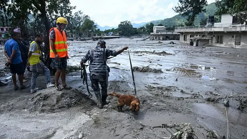 নেপালে আকস্মিক বন্যা ও কাদা ধসে নিহতের সংখ্যা বেড়ে ৩৩২
