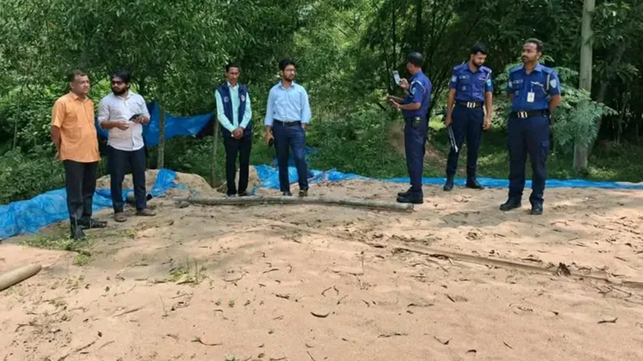 শ্রীমঙ্গলে  ১০ হাজার ঘনফুট অবৈধ বালু জব্দ
