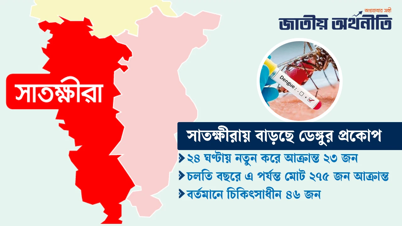 সাতক্ষীরায় বাড়ছে ডেঙ্গুর প্রকোপ