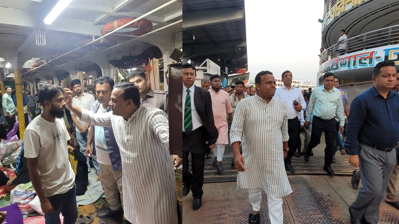 নৌপথে অতিরিক্ত ভাড়া আদায় করলে কঠোর আইনানুগ ব্যবস্থা