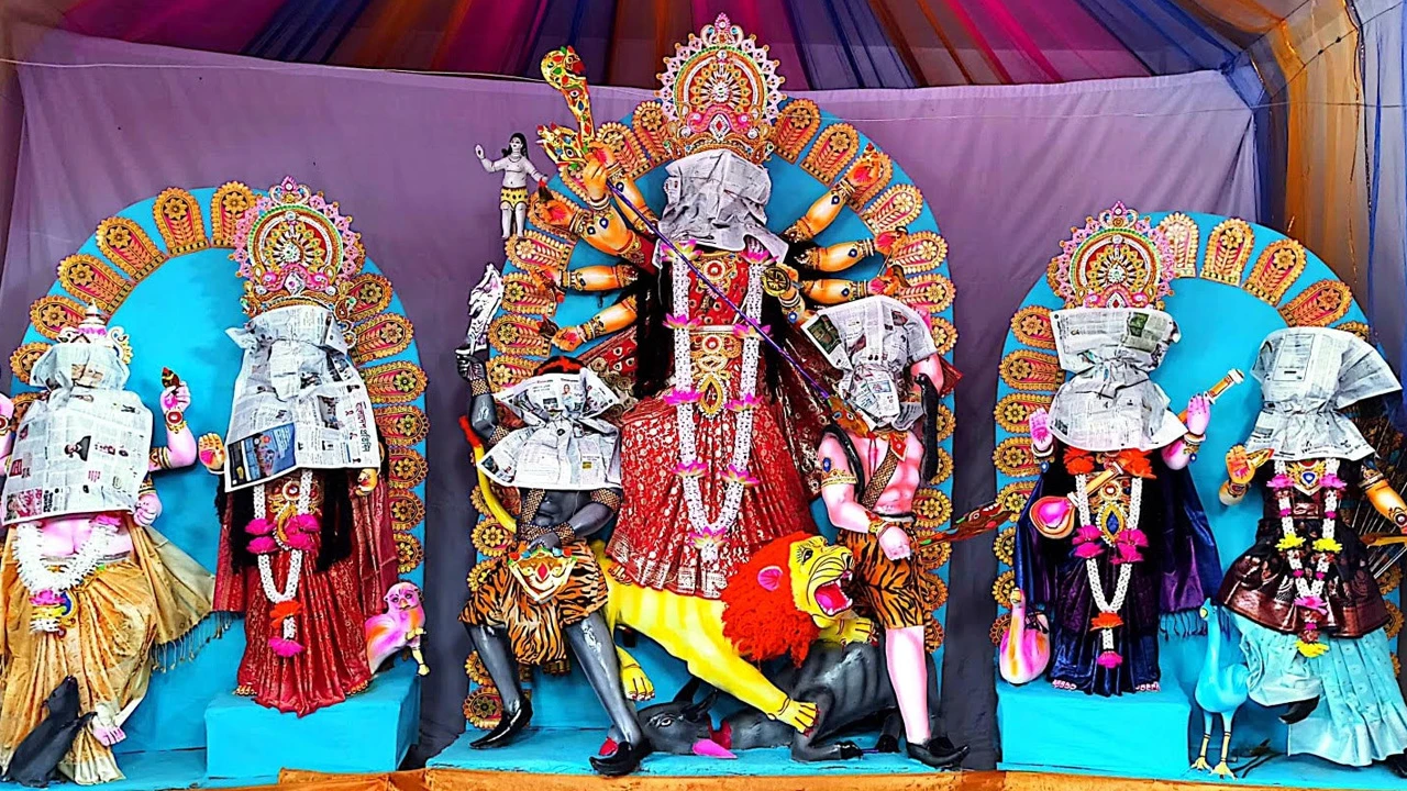 দুর্গোৎসব শুরু কাল, প্রস্তুত তাড়াইলের ১৮ মণ্ডপ
