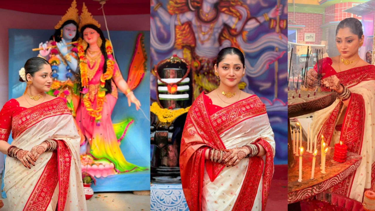 দুর্গাপূজায় পূজা চেরী