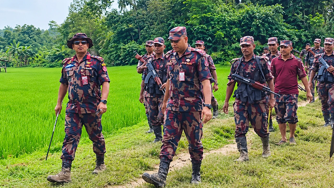 জুড়ী-বড়লেখা সীমান্তে প্রায় ৩০ জনকে পুশ-ইনের চেষ্টা ব্যর্থ করল বিজিবি